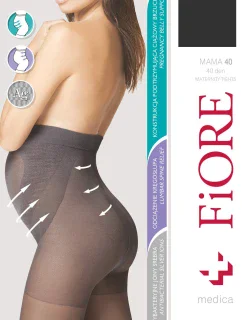 Fiore Mama 40 den M5209 farba:čierna