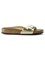 Birkenstock Madrid Birko-Flor Gold regular wide žabky (1016106) pre ženy