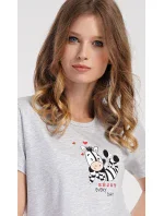 Dámske pyžamové šortky Zebra