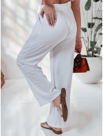 Dámske ležérne široké nohavice LOVETRIP white FashionStreet UY2640