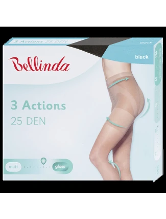 Formujúce pančuchové nohavice 3ACTIONS 25 DEN - Bellinda - čierna Formujúce pančuchové nohavice 3ACTIONS 25 DEN - Bellinda - čierna