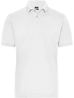 Daiber JN 1806 Pánske pracovné elastické bio polo - Solid 02.1806 biele Daiber JN 1806 Pánske pracovné elastické bio polo - Solid 02.1806 biele
