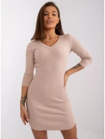 Šaty RV SK 7453.63 svetlo béžová