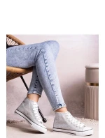 Tenisky B219 model 207211 silver - Solea