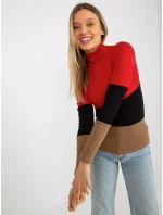 Dámska blúzka RV BZ 8465 1.21P červená - FPrice