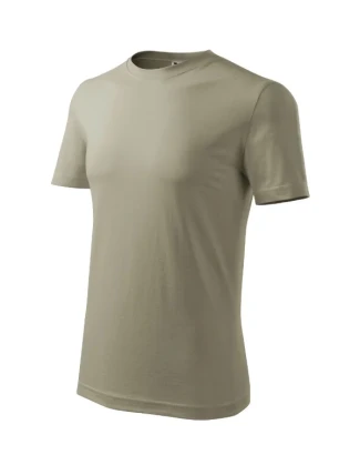 Klasické nové pánske tričko light khaki