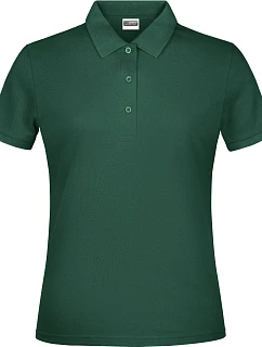Daiber JN 791 Dámske polo tričko z piké 02.0791 tmavozelené