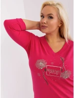 Blúzka RV BZ 9030.23X fuchsiová