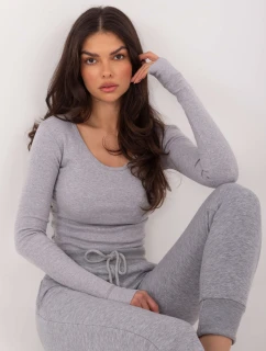 Blúzka WT BZ A1090.83 svetlosivá