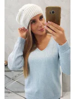 Dámska čiapka Ingrid K371 biela