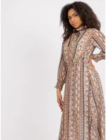 Šaty DHJ SK 15177 1.04P tmavá lila