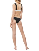 Spodný diel plaviek KW0KW00841-BEH čiernobiela - Calvin Klein Spodný diel plaviek KW0KW00841-BEH čiernobiela - Calvin Klein