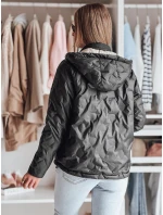Dámska obojstranná prechodná bunda SYLVIAN black FashionStreet TY4861 Dámska obojstranná prechodná bunda SYLVIAN black FashionStreet TY4861