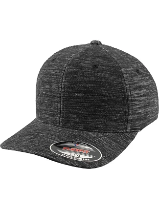 Flexfit 6277TK 6-panelová čiapka s kšiltom „Twill Knit“ 55.77TK šedá Flexfit 6277TK 6-panelová čiapka s kšiltom „Twill Knit“ 55.77TK šedá