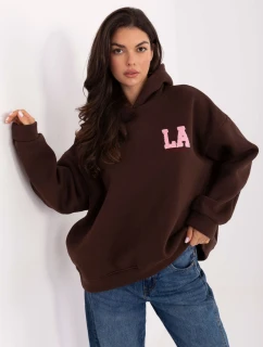 IT BL mikina H2492.66 tmavohnedá