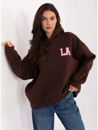 IT BL mikina H2492.66 tmavohnedá