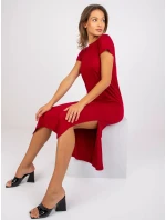 Šaty RV SK 7671.08 tmavo červená