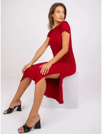 Šaty RV SK 7671.08 tmavo červená