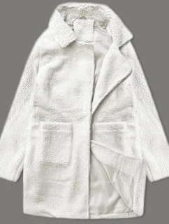 Dámska jahňacia bunda vo farbe ecru J Style (5M3239-281)