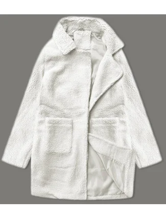 Dámska bunda z ovčej kože J Style ecru (5M3239-281)