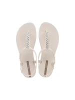 Ipanema Sandal Class women's beige flip flops sandals with cubic zirconia women's