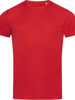 Stedman Sports-T Men Pánske športové tričko Interlock 05.8000 karmínovo červené