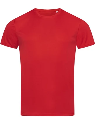 Stedman Sports-T Men Pánske športové tričko Interlock 05.8000 karmínovo červené Stedman Sports-T Men Pánske športové tričko Interlock 05.8000 karmínovo červené