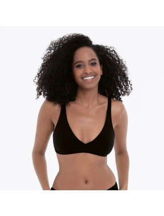 Vrchný diel plaviek Style Pure Top 8780-1 black - RosaFaia