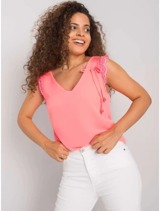 Dámsky top DHJ TP 13317.25P fluo ružová