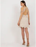 TW SK BI 8971 šaty.99 béžová