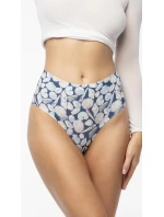 Nohavičky Shells Simple Brasil Maxi Blue and White - Julimex