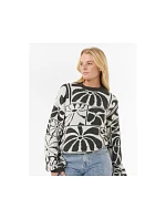 Svetre RIP CURL AOTS-TY WILLIAMS JACQUARD CREW, čierny