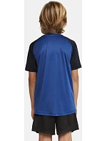 Craft Teamwear Squad Go Contrast Jersey Jr Detské kontrastné športové tričko 82.2727 biele Craft Teamwear Squad Go Contrast Jersey Jr Detské kontrastné športové tričko 82.2727 biele