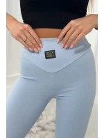 Pruhované legíny modré Pruhované legíny modré