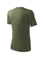 Klasické nové tričko pánske khaki