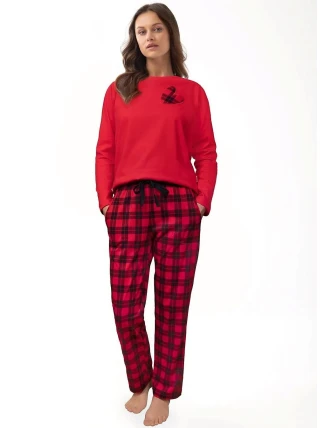 Dámske pyžamo Luna 394 long/r S-2XL