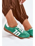 Sneakersy Buty Sportowe Zamszowe Vinceza 79517 Zielone