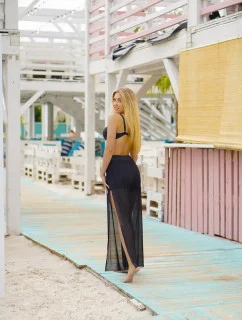 Dámske plážové nohavice Dancing 12 DAN12-19 Black - Self