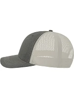 Atlantis Headwear Sonic-S 6-panelová truckerová čiapka 33.0259 šedá melírovaná/biela Atlantis Headwear Sonic-S 6-panelová truckerová čiapka 33.0259 šedá melírovaná/biela