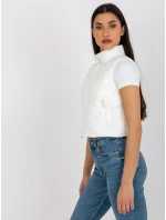 Dámska vesta NM KZ H 908.39P ecru - FPrice Dámska vesta NM KZ H 908.39P ecru - FPrice