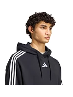 Pánska mikina adidas Essentials 3-Stripes French Terry Hoodie, čierna, KY6605 Pánska mikina adidas Essentials 3-Stripes French Terry Hoodie, čierna, KY6605