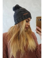 Fleecová čiapka Ula K271 graphite