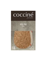 Coccine Heel Pad Corck and Leather Peccary