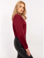 Košeľa DHJ KS 20132.04P bordová