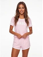 Pyžamo Babe Short Pink - Aruelle Pyžamo Babe Short Pink - Aruelle