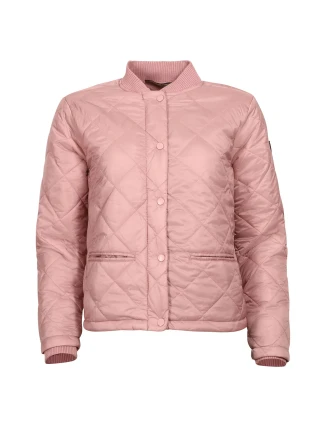 Dámská prošívaná bunda nax NAX LOPENA pale mauve Dámská prošívaná bunda nax NAX LOPENA pale mauve