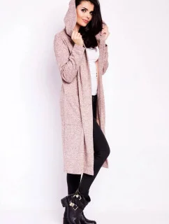 Sveter na zapínanie M118 ružový - Infinite You