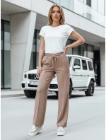 Dámske tepláky DRESSANIK beige FashionStreet UY2701 Dámske tepláky DRESSANIK beige FashionStreet UY2701