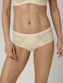 Dámske nohavičky Aura Spotlight Maxi krémové - Triumph