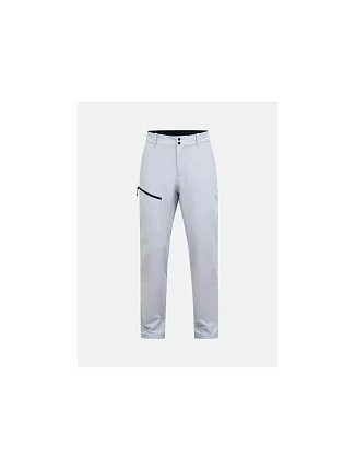 Pánske nohavice PEAK PERFORMANCE M Scale Softshell Pants, šedá farba Pánske nohavice PEAK PERFORMANCE M Scale Softshell Pants, šedá farba